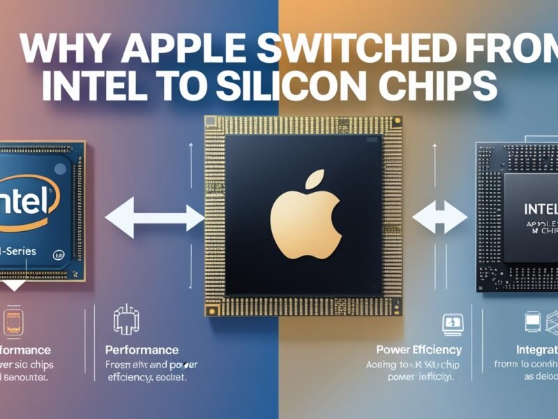 Why Apple Switched from Intel to Silicon Chips